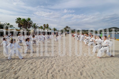 Karate en Playa de Talamanca 28/06/2018